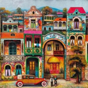 Magnolia - Nostalgia in Tbilisi 1000 Piece Puzzle