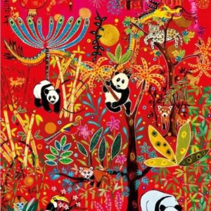 Magnolia - Pandas 1000 Piece Puzzle