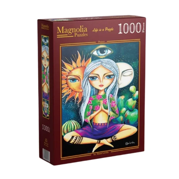 Magnolia - Peace - Romi Lerda 1000 Piece Puzzle - Image 2