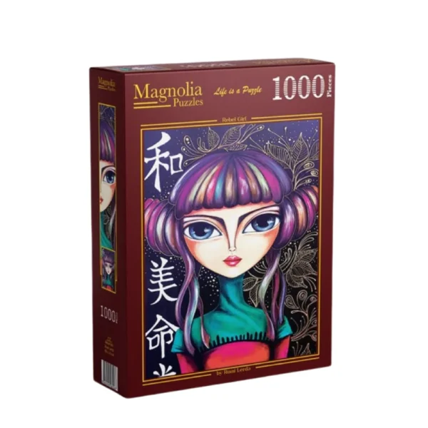 Magnolia - Rebel Girl - Romi Lerda 1000 Piece Puzzle - Image 2