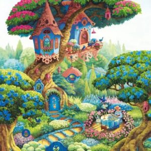 Magnolia - Secret Garden 1000 Piece Puzzle