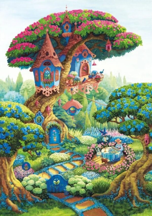 Magnolia - Secret Garden 1000 Piece Puzzle