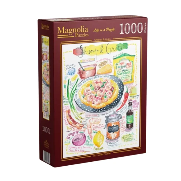 Magnolia - Shrimp & Grits 1000 Piece Puzzle - Image 2