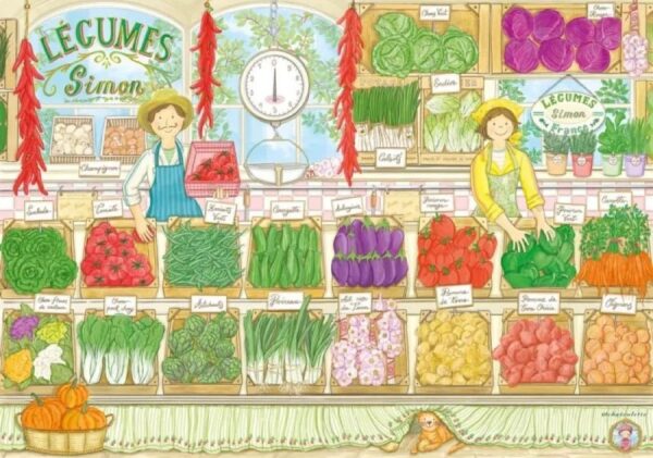 Magnolia - Simon's Greengrocer 1000 Piece Puzzle