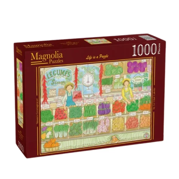 Magnolia - Simon's Greengrocer 1000 Piece Puzzle - Image 2