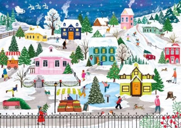 Magnolia - Snow City 1000 Piece Puzzle