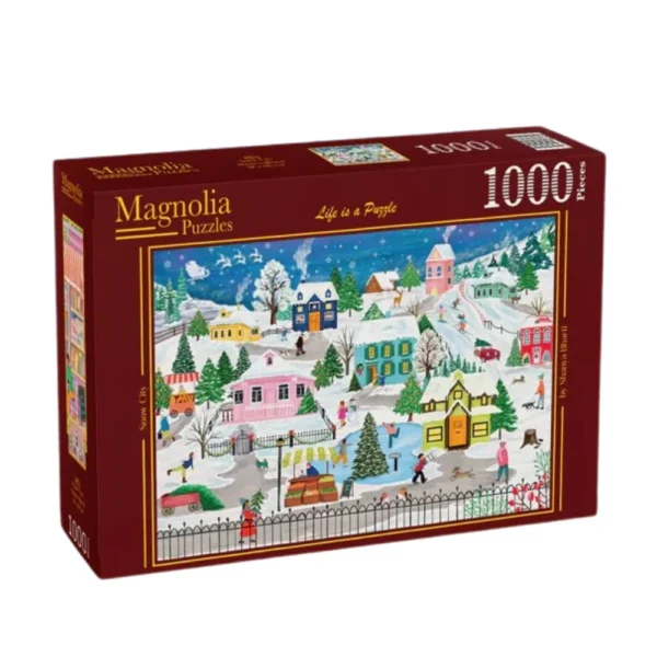 Magnolia - Snow City 1000 Piece Puzzle - Image 2
