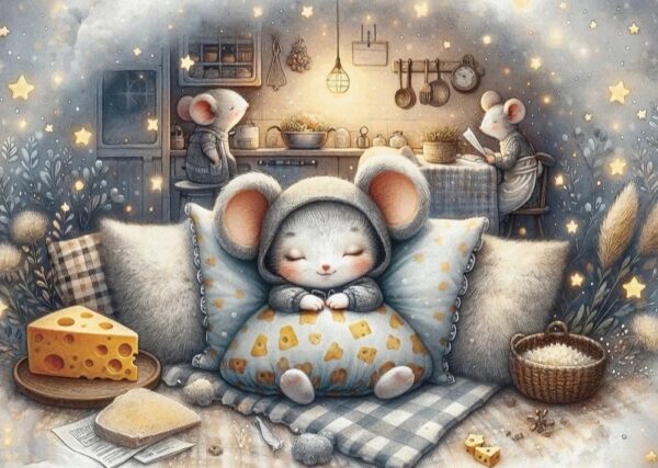 Delfy - Snuggled in Comfort 1000 Piece Puzzle