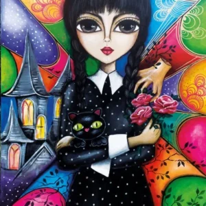 Magnolia - Strange Girl - Romi Lerda 1000 Piece Puzzle