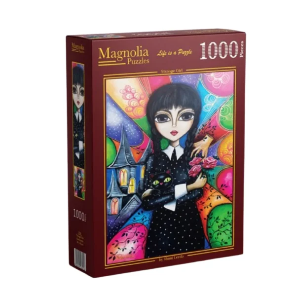 Magnolia - Strange Girl - Romi Lerda 1000 Piece Puzzle - Image 2