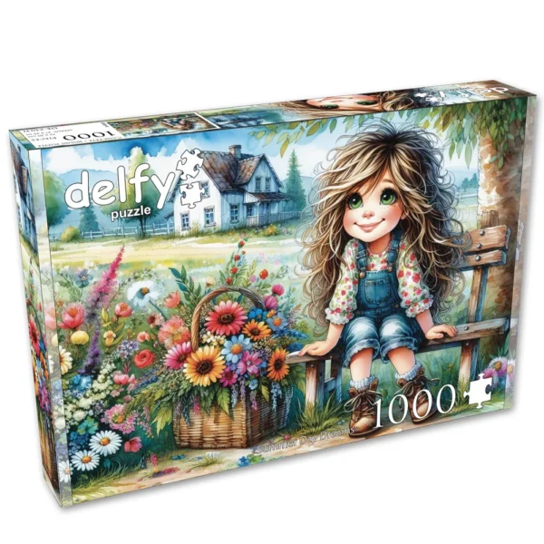 Delfy - Summer Day Dreams 1000 Piece Puzzle - Image 2