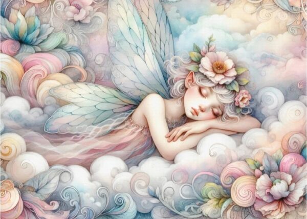 Delfy - Serene Fairy Rest 1000 Piece Puzzle