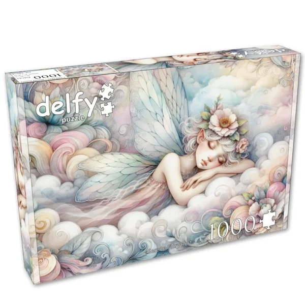 Delfy - Serene Fairy Rest 1000 Piece Puzzle - Image 2