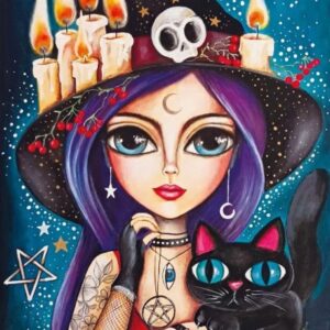 Magnolia - Sweet Witch - Romi Lerda 1000 Piece Puzzle