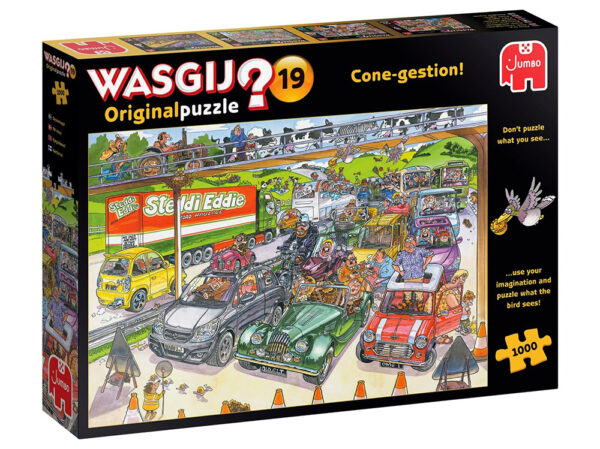 Jumbo - Wasgij Original 19 Cone-gestion 1000 Piece Puzzle - Image 2