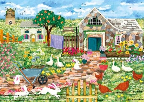 Magnolia - Farm House 1000 Piece Puzzle
