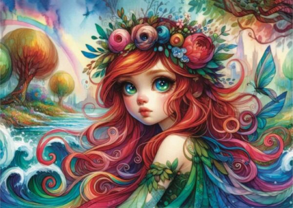 Jacarou - Magical Azure Stare 1000 Piece Puzzle