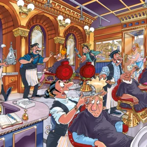 Holdson - Wasgij Mystery 27 - A Close Shave 1000 Piece Puzzle