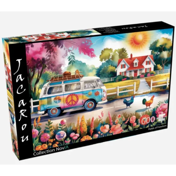 Jacarou - Fields of Freedom 1000 Piece Puzzle - Image 2