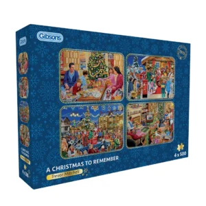Gibsons - A Christmas to Remember 4 X 500 Piece Puzzle