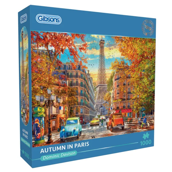 Gibsons - Autumn in Paris 1000 Piece Puzzle - Image 2