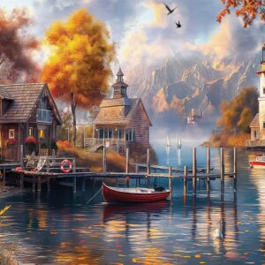 Anatolian - Autumn at the Lake 1500 Piece Puzzle