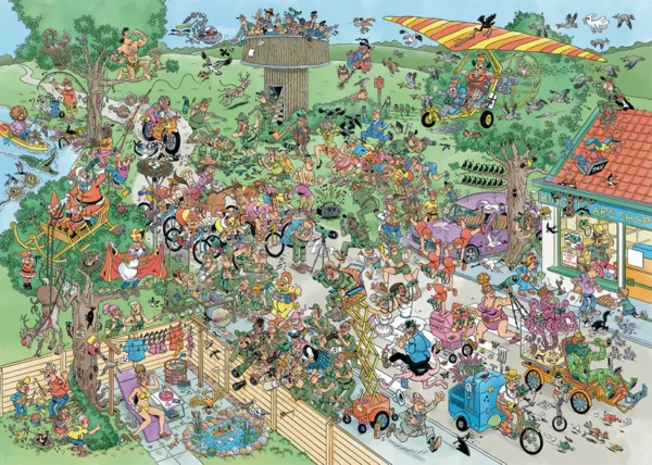 Jan van Haasteren - Big Garden Birdwatch 1000 Piece Puzzle