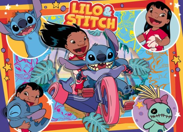 Ravensburger - Disney Stitch Bumper Puzzle Pack 4 x 100 Piece Puzzle Set - Image 2