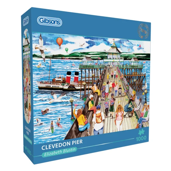 Gibsons - Clevedon Pier 1000 Piece Puzzle - Image 2