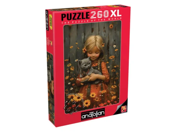Anatolian - Cute Girl 260 Larger Piece Puzzle - Image 2