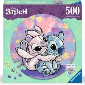 Ravensburger - Disney Lilo & Stitch 500 Piece Round Puzzle
