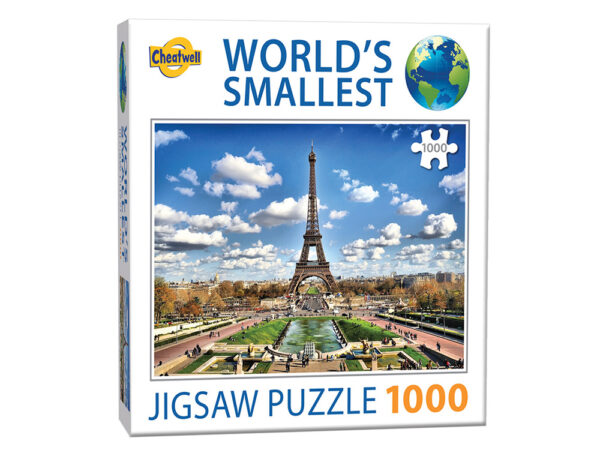 Cheatwell - The World's Smallest - Eiffel Tower 1000 Piece Puzzle