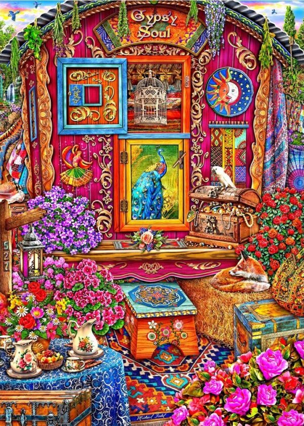 Holdson - Don't Worry be Happy - Gypsy Soul 1000 Piece Puzzle