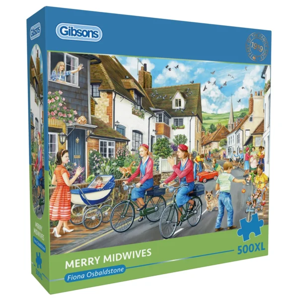 Gibsons - Merry Midwives 500 XL Piece Puzzle - Image 2