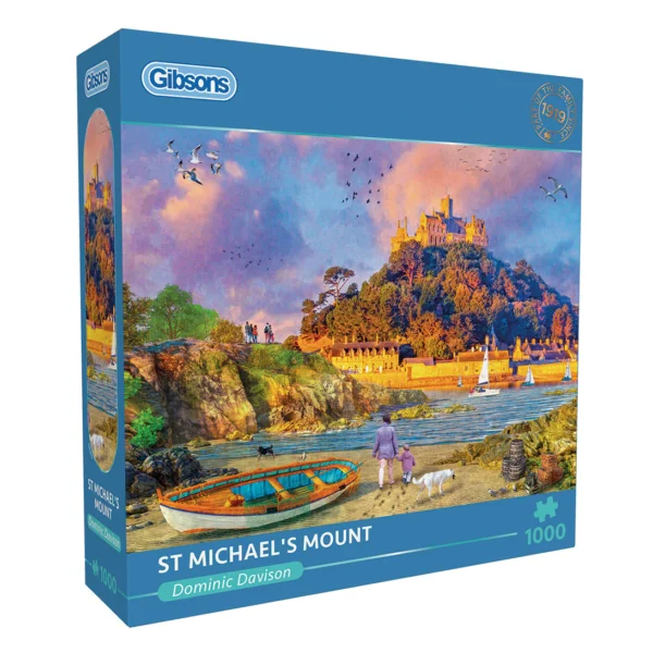Gibsons - St Michael's Mount 1000 Piece Puzzle - Image 2