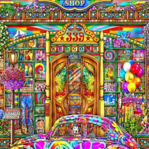 Holdson - Don't Worry be Happy - The Happy Hippy Shop 1000 Piece Puzzle
