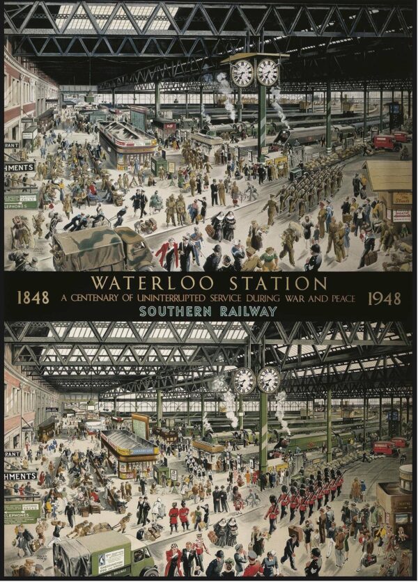 Gibsons - Waterloo Station 1000 Piece Puzzle