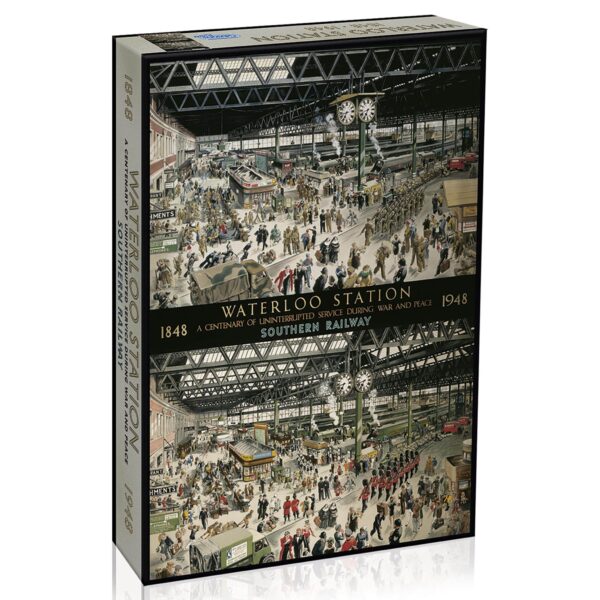Gibsons - Waterloo Station 1000 Piece Puzzle - Image 2
