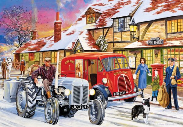 Gibsons - Winter Post 500 Piece Puzzle