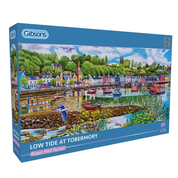 Gibsons - Low Tide at Tobermory 636 Piece Puzzle - Image 2