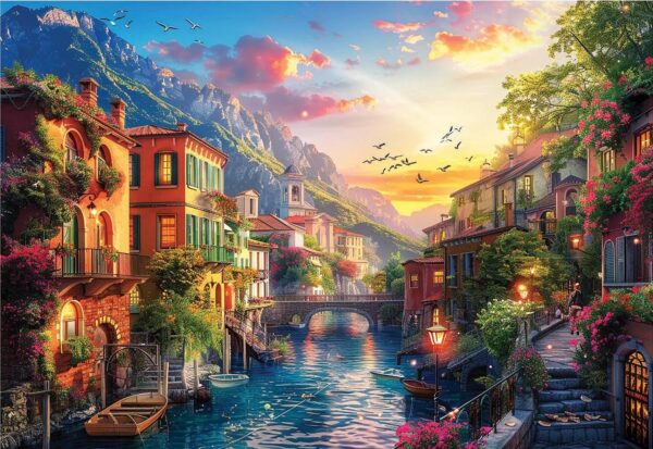mediterranean village