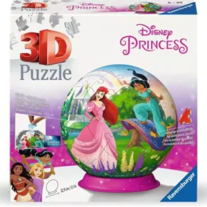 Ravensburger 3D Puzzle Ball, Disney Princess 72 Pieces