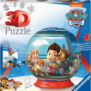Ravensburger 3D Puzzle Ball, Paw Patrol 72 Pieces