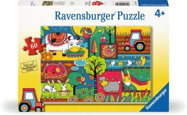 Ravensburger - A Day at the Farm 60 Piece Puzzle - Image 2