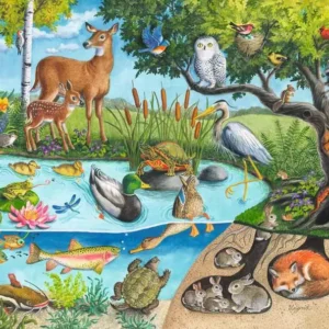 Ravensburger - Animals Above and Below 60 Piece Puzzle