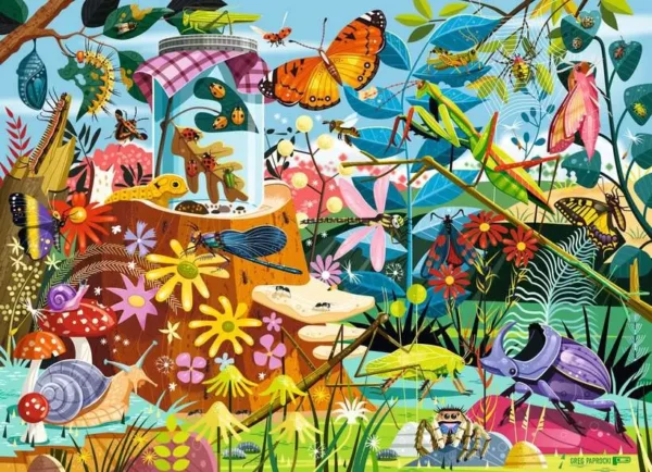 Ravensburger - Backyard Bug World 60 Piece Puzzle