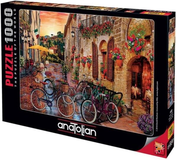 Anatolian - Biking in Tuscany 1000 Piece Puzzle - Image 2