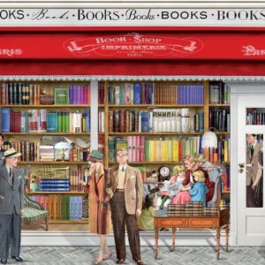 Holdson - Victorian Day Out, Book Shop 1000 Piece Puzzle