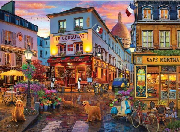 Anatolian - Cafe Montmartre 1000 Piece Puzzle