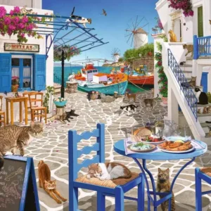 Ravensburger - Cats of Mykonos 1500 Piece Puzzle